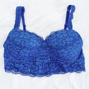 {PINK} Lace Underwire Bralette